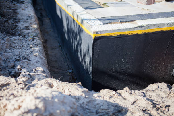 Residential Waterproofing installation at a Indian Head, MD home by SJ Waterproofing Pros
